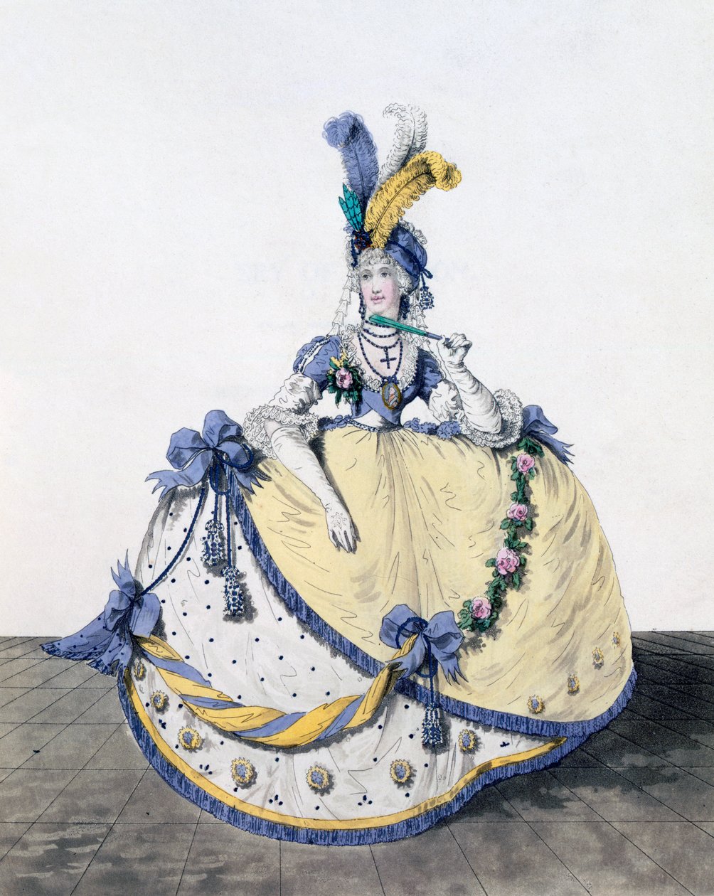 Hofklänning, fig. 106 från 