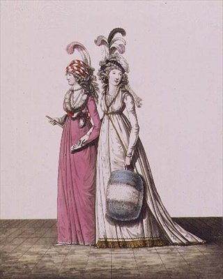 Aftonklänningar, fig. 34 och 35, från 