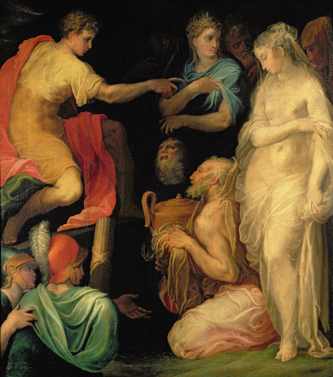 Major Scipios kontinens (237-183 f.Kr.) av Nicolo dell Abate