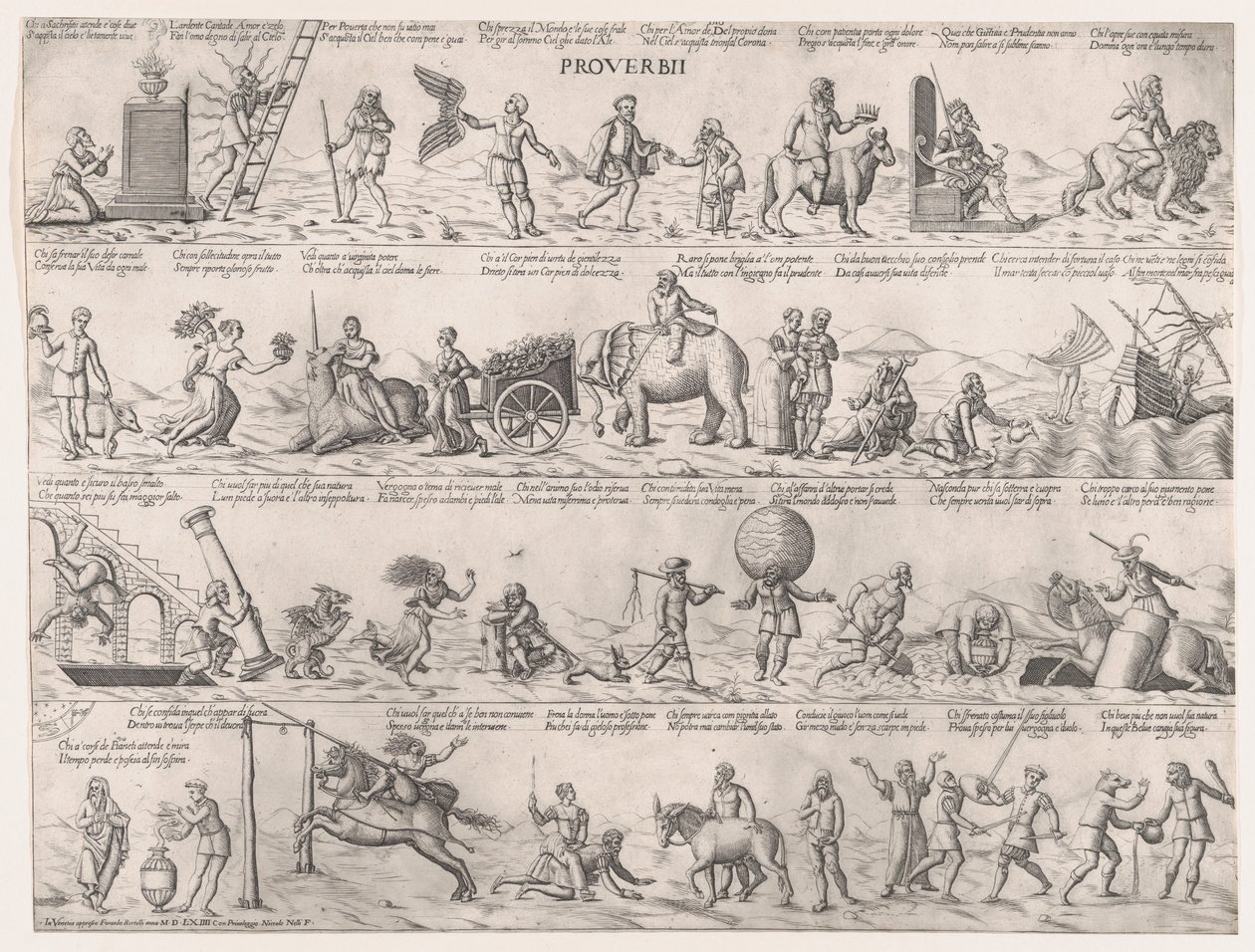 Ordspråken, 1564., 1564. av Nicolo Nelli