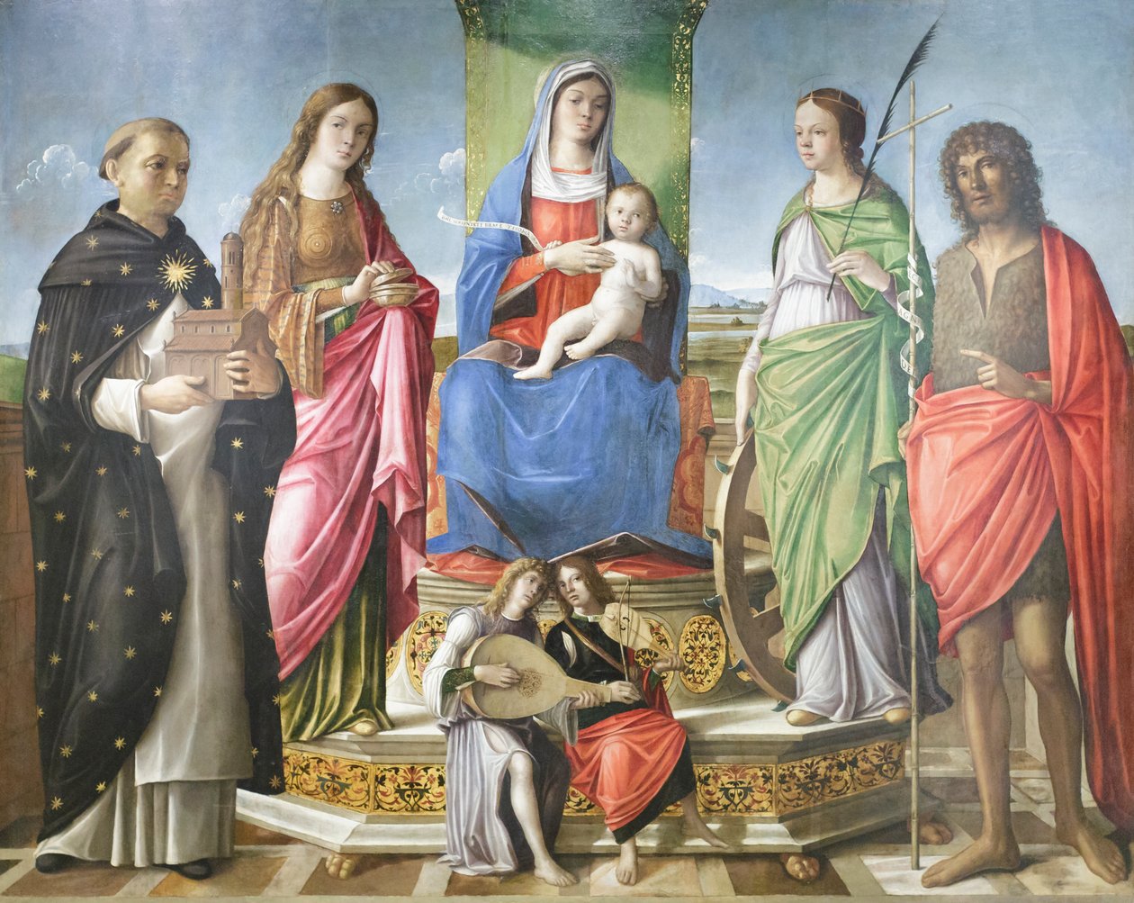 Madonna med barn av Nicolo Rondinelli