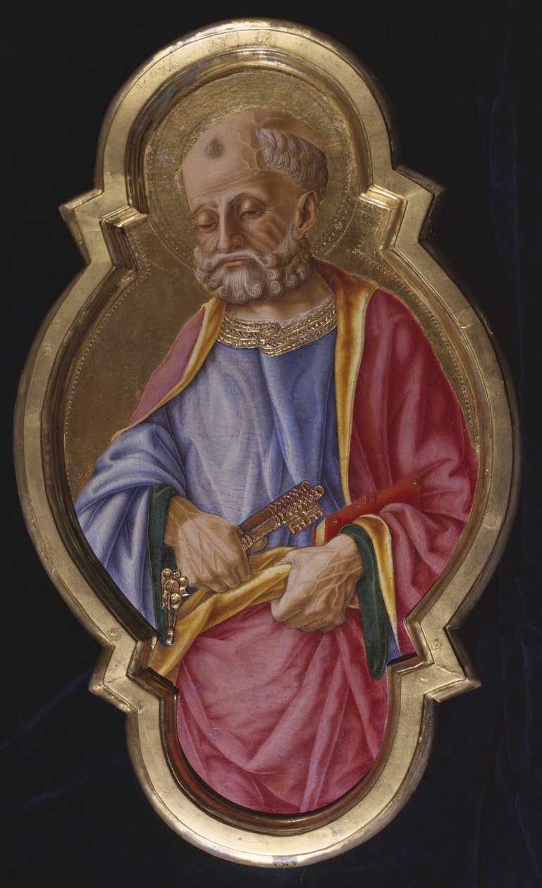 Sankt Peter, ca 1480-85 av Nicolo di Maestro Antonio dAncona