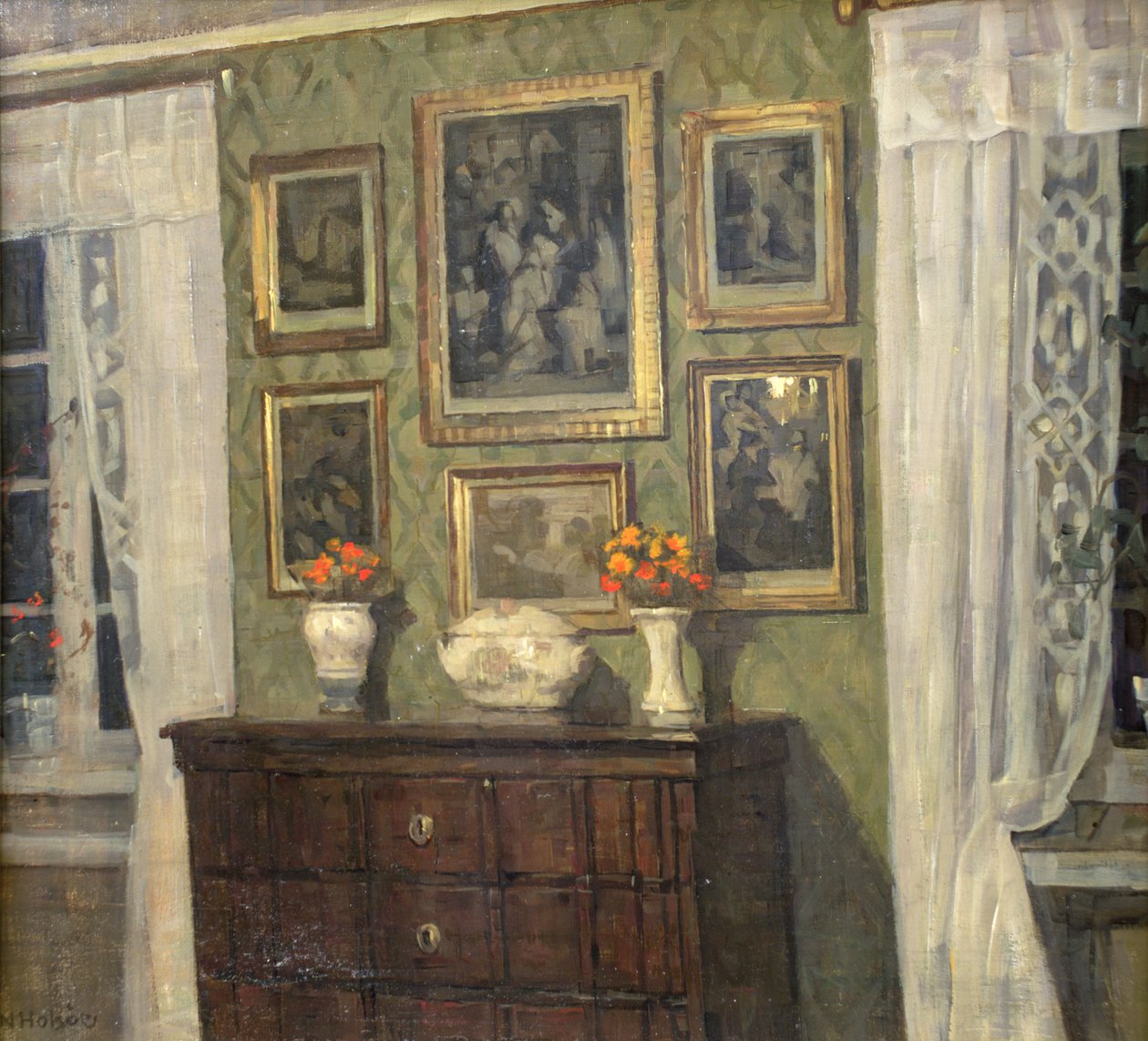 En interiör av Niels Holsoe