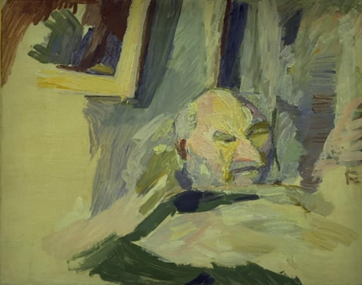 Självporträtt av Niels Larsen Stevns
