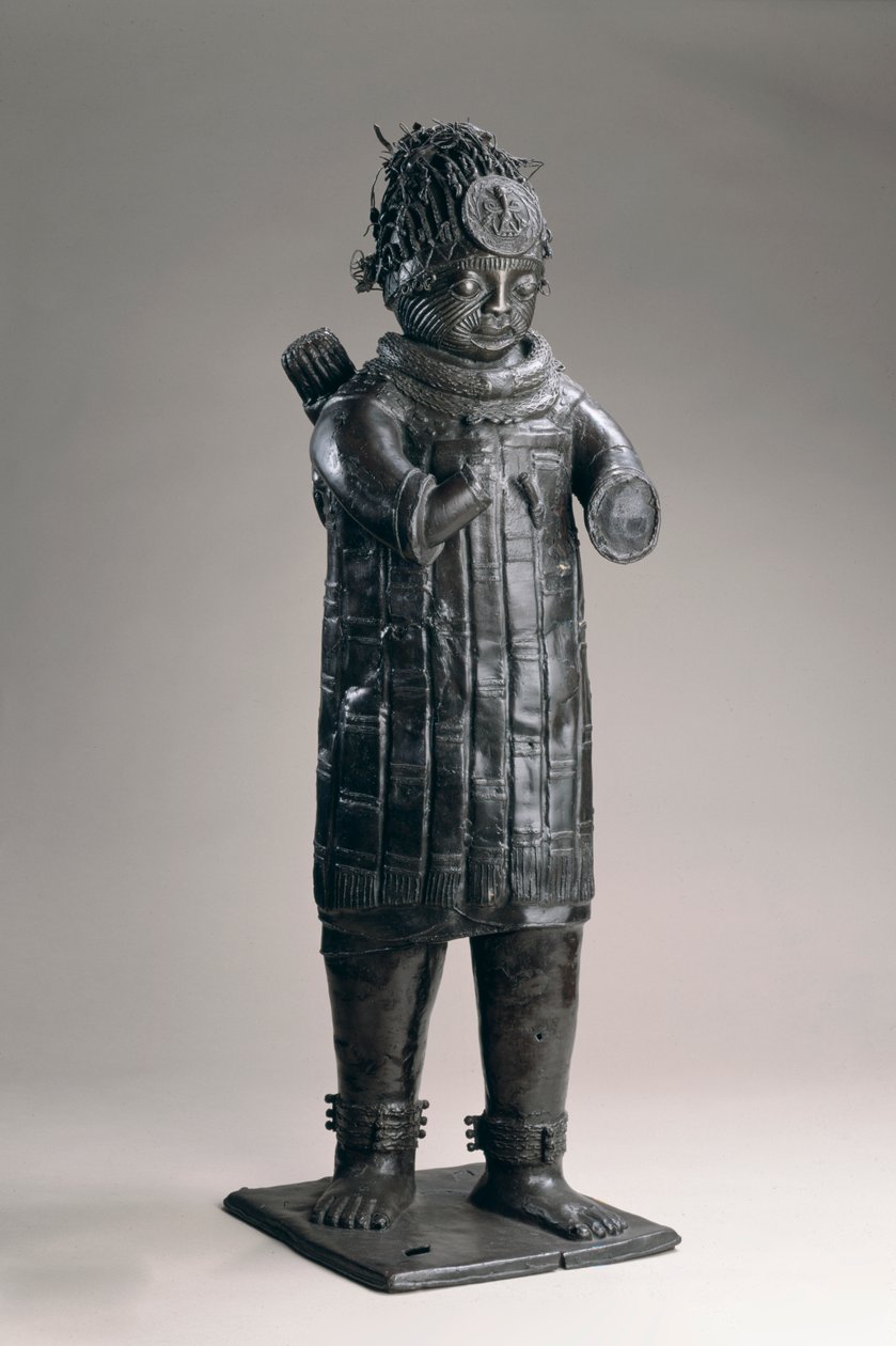 Bowman, Tsoede, 1300-1400-tal (tennbrons) av Nigerian