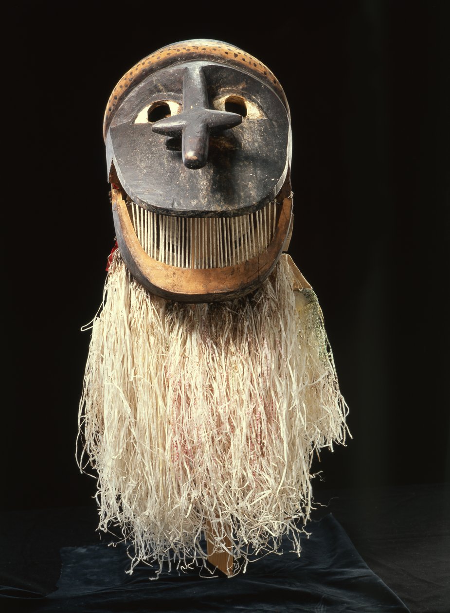 Ogoni Mask (trä) av Nigerian
