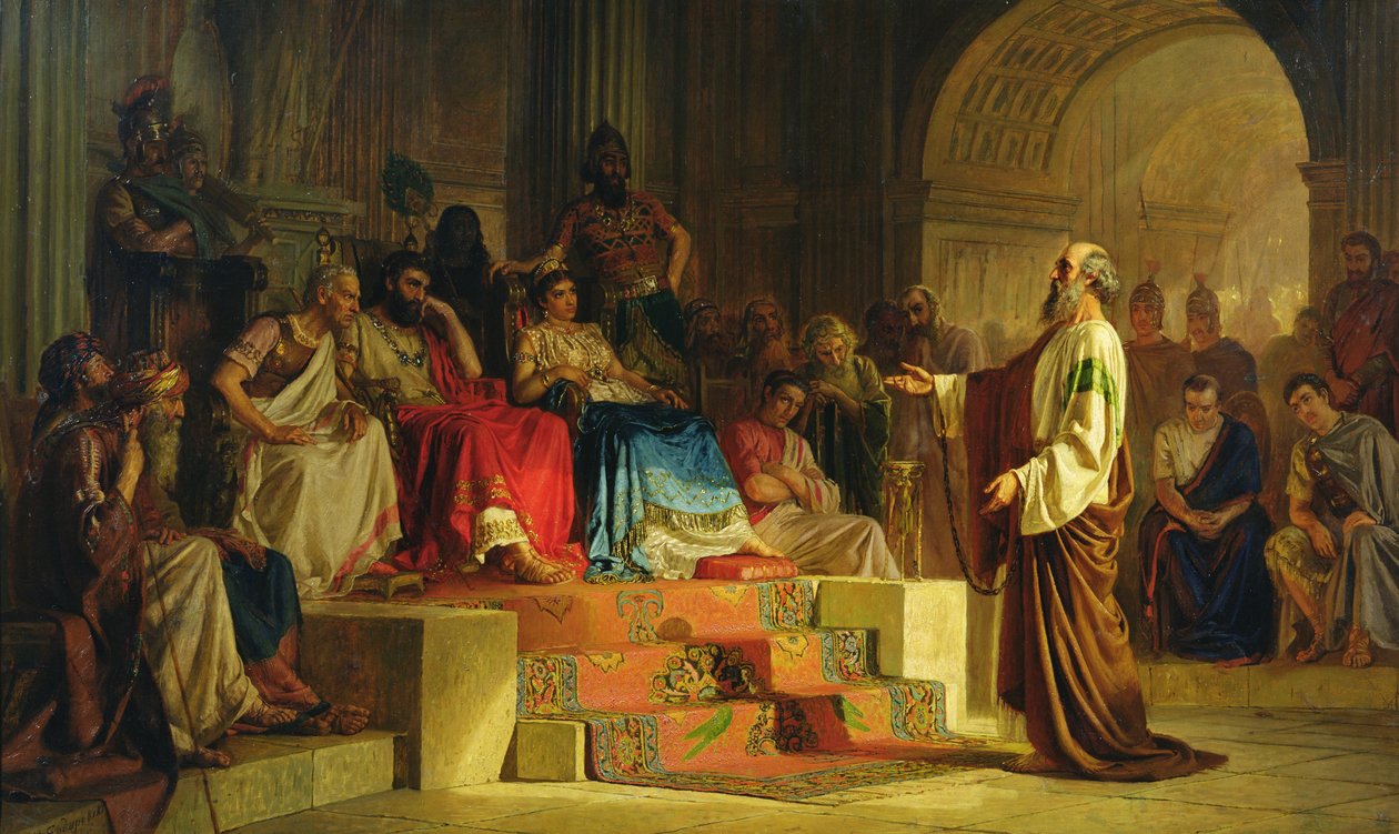 Rättegången mot aposteln Paulus av Nikolai K. Bodarevski