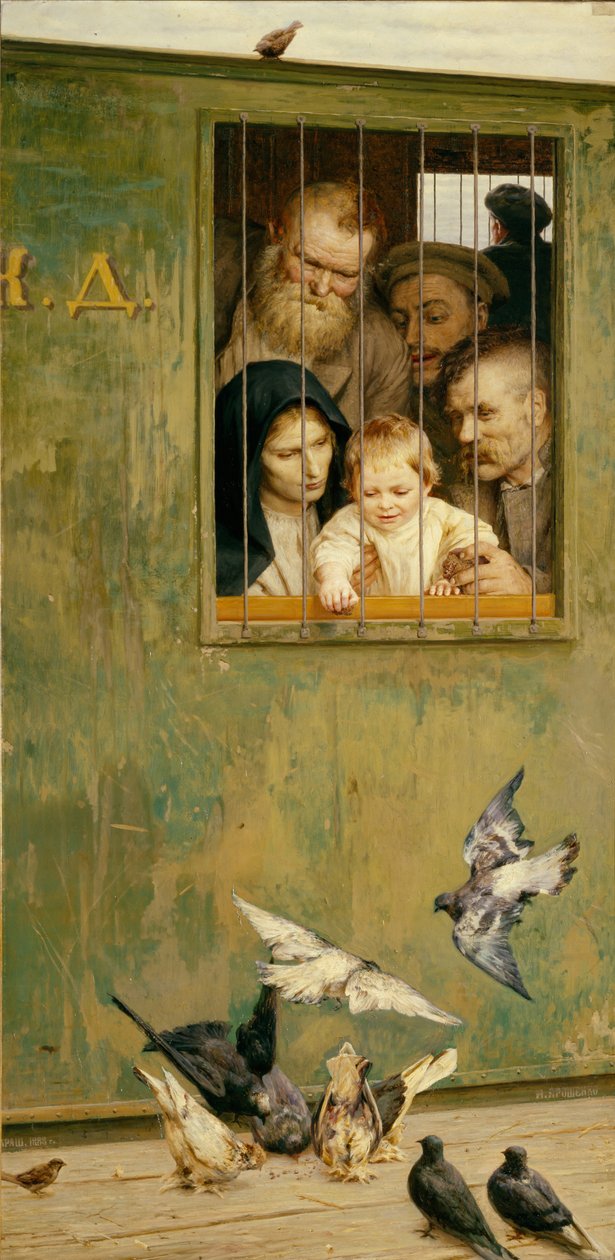 Livet är överallt, 1888 av Nikolai Alexandrovich Yaroshenko