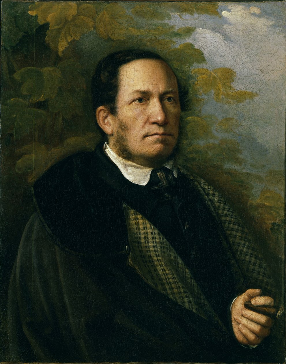 Porträtt av Valeryan Zhadovsky, 1843 av Nikolai Andreevich Lavrov