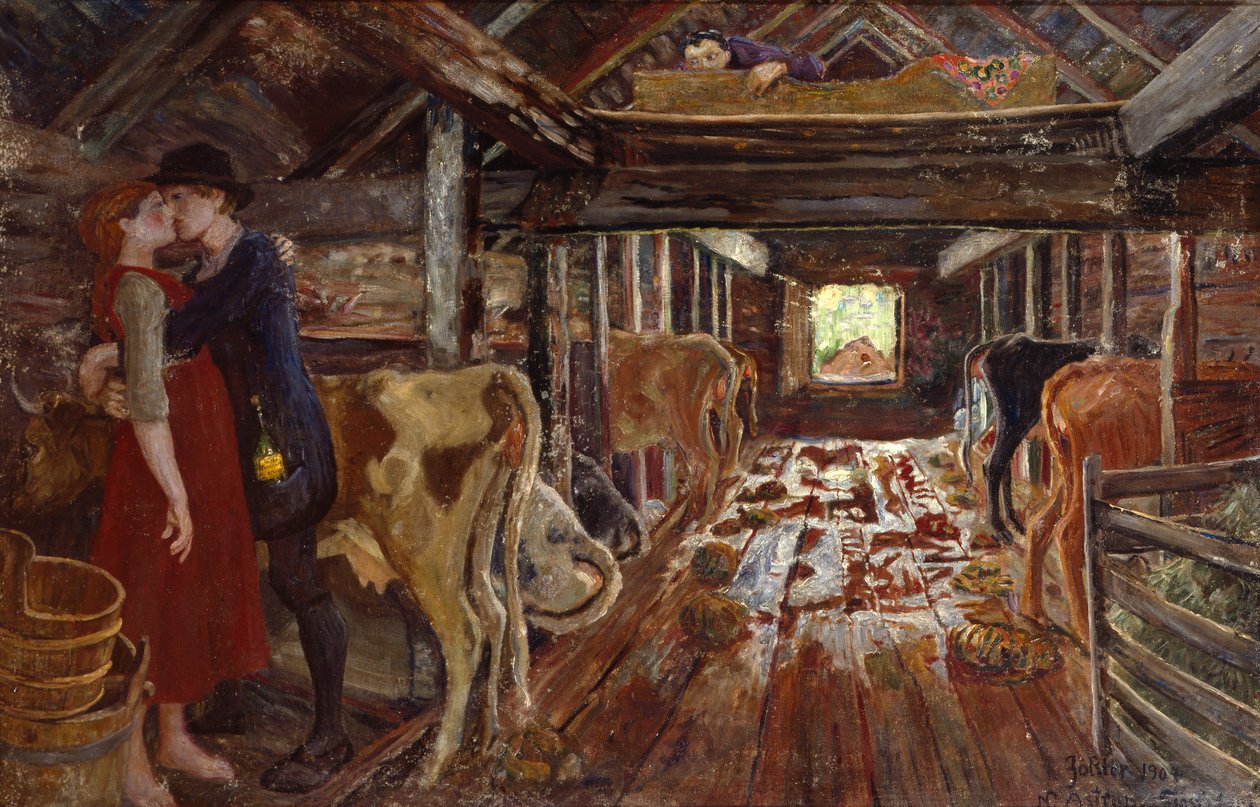 Ladugårdsförslag av Nikolai Astrup
