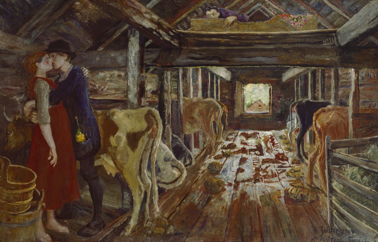 Förslag till ladugård av Nikolai Astrup