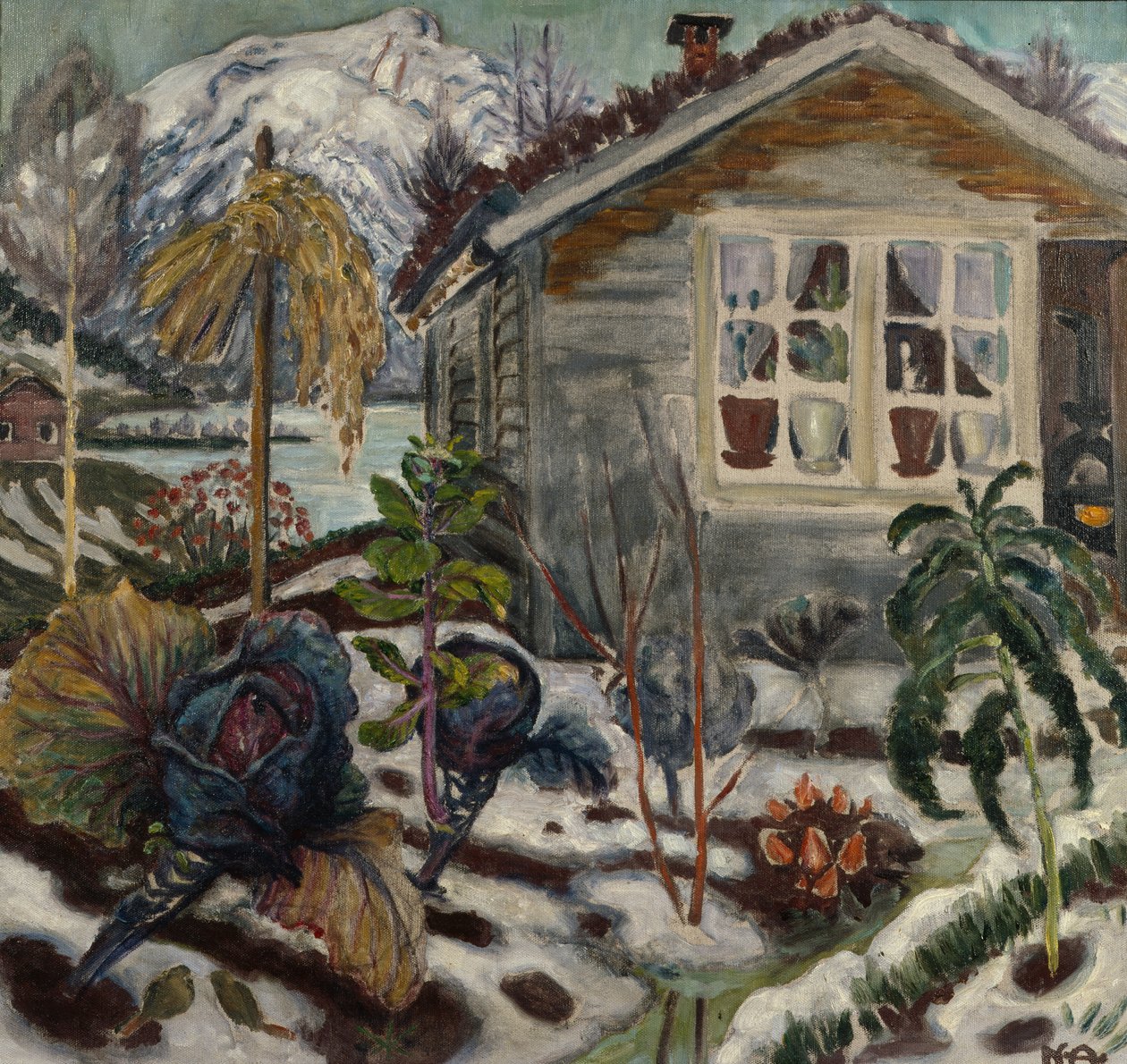 Tidig höst (olja på duk) av Nikolai Astrup
