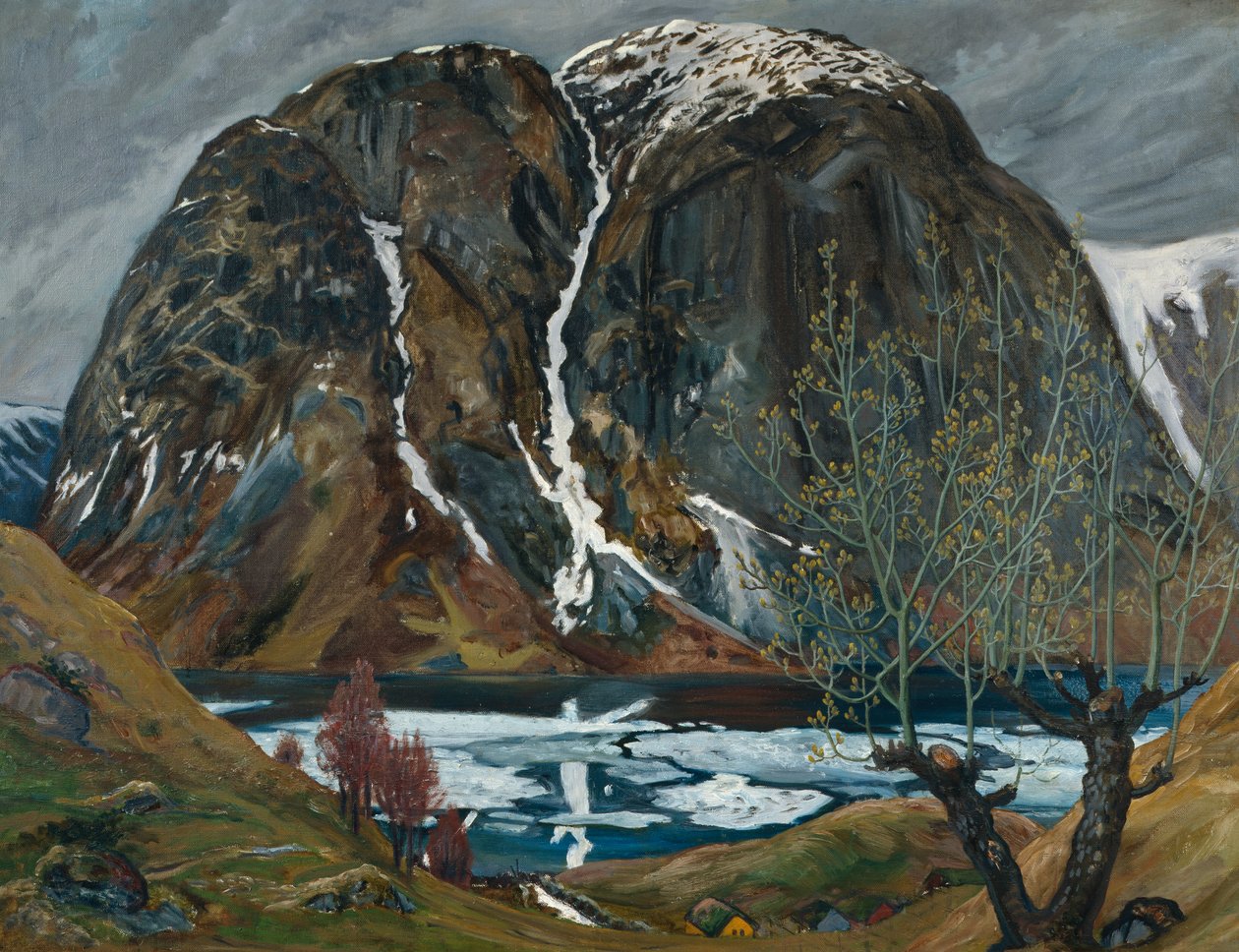 Vårtö under backen av Nikolai Astrup