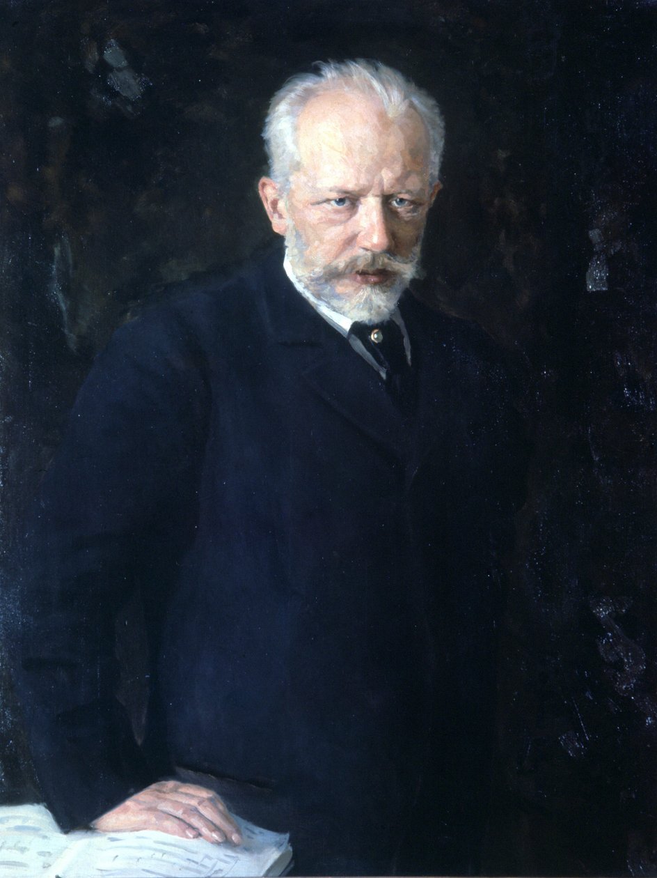 Tchaikovsky, målning av Kulnetsov av Nikolai Dmitrievich Kuznetsov
