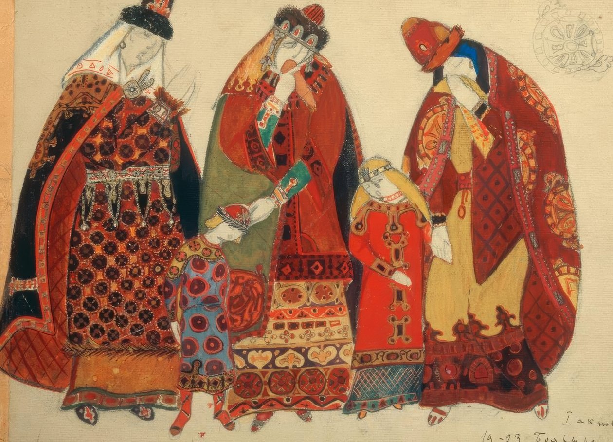 Borodin, Prins Igor / Figuriner Roerich av Nikolai Konstantinowitsch Roerich