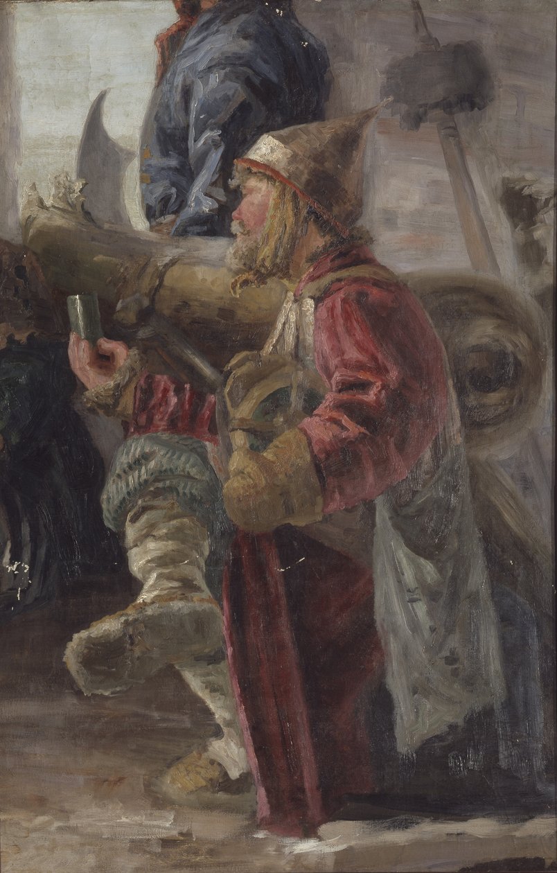 Cannoneer, 1894 av Nikolai Konstantinowitsch Roerich