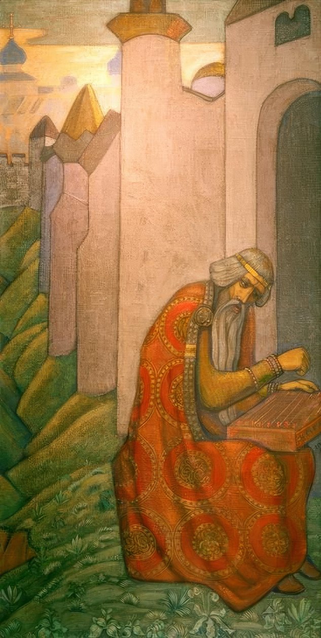 N.K. Roerich, slavisk poet (bayan) av Nikolai Konstantinowitsch Roerich