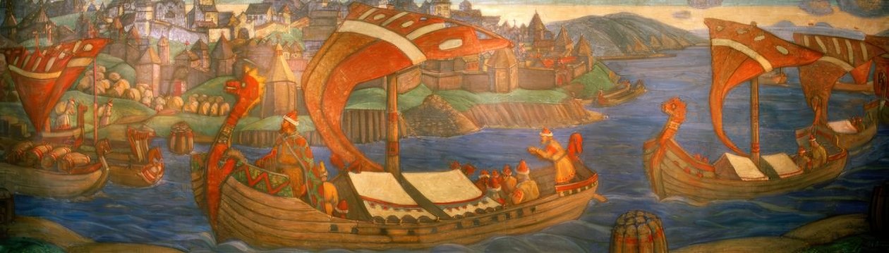 vägar av Nikolai Konstantinowitsch Roerich