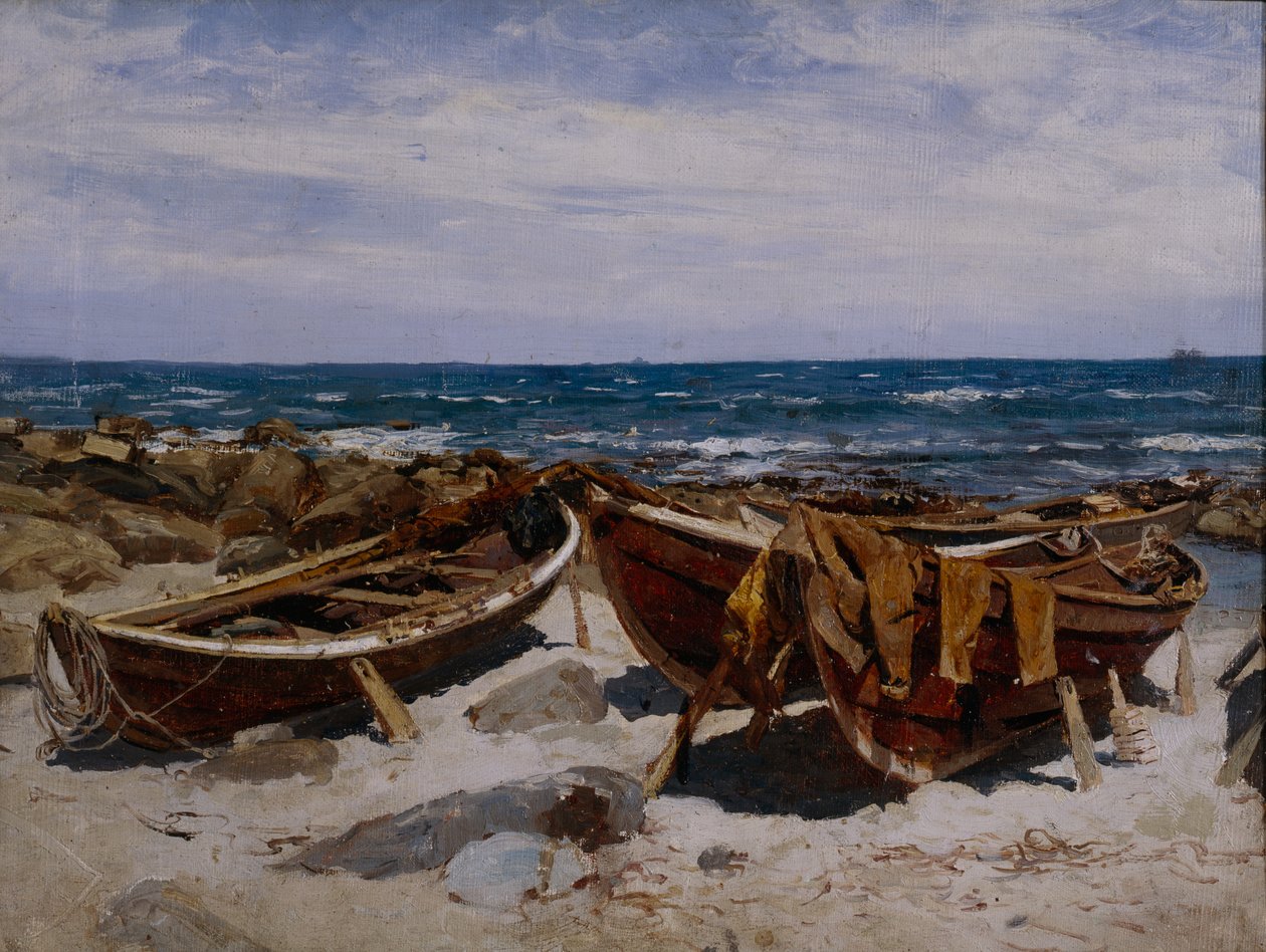 Studie från Jaeren (olja på duk) av Nikolai Martin Ulfsten