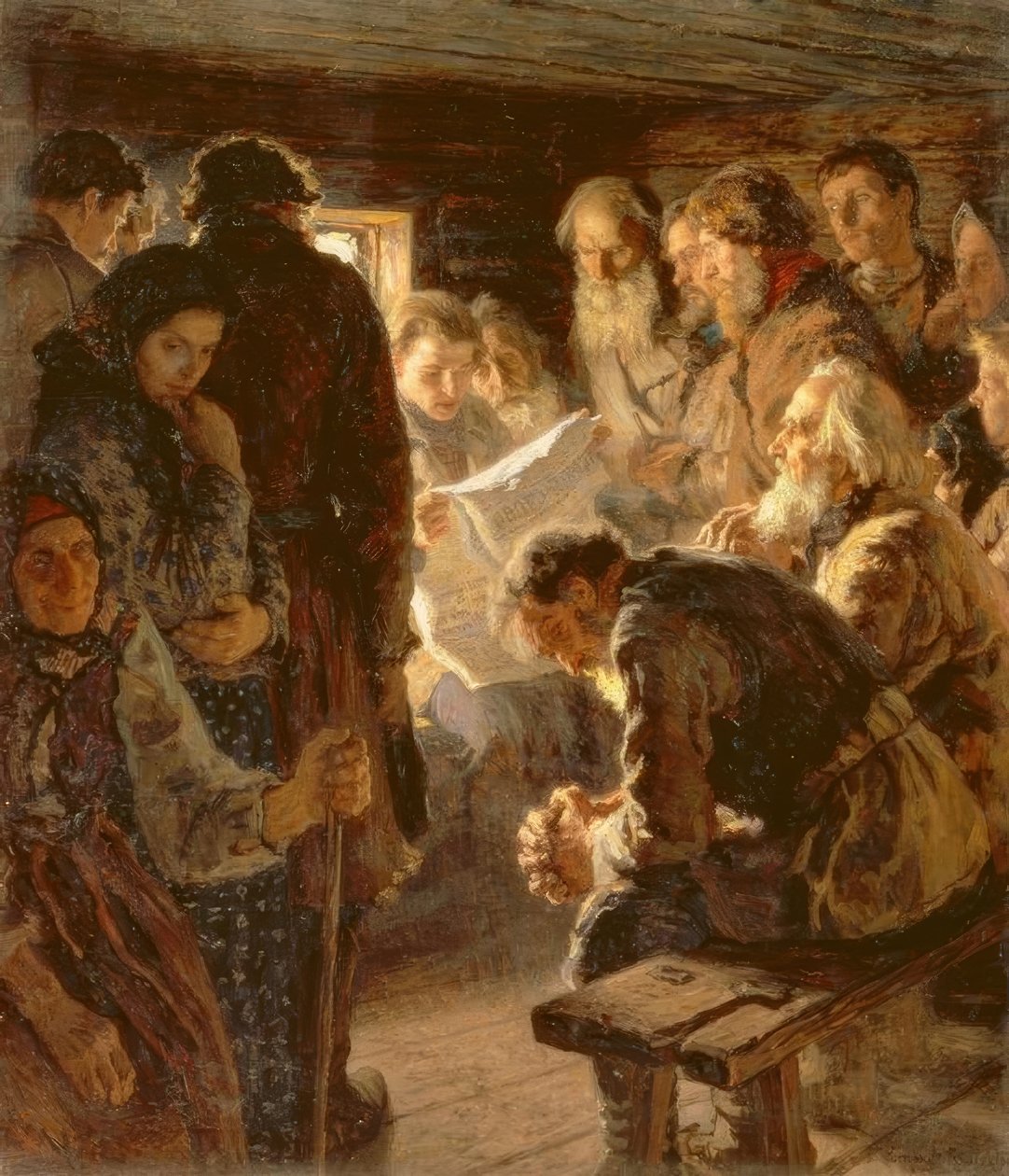 Nyheter från krigsteatern av Nikolai P. Bogdanow Bjelski