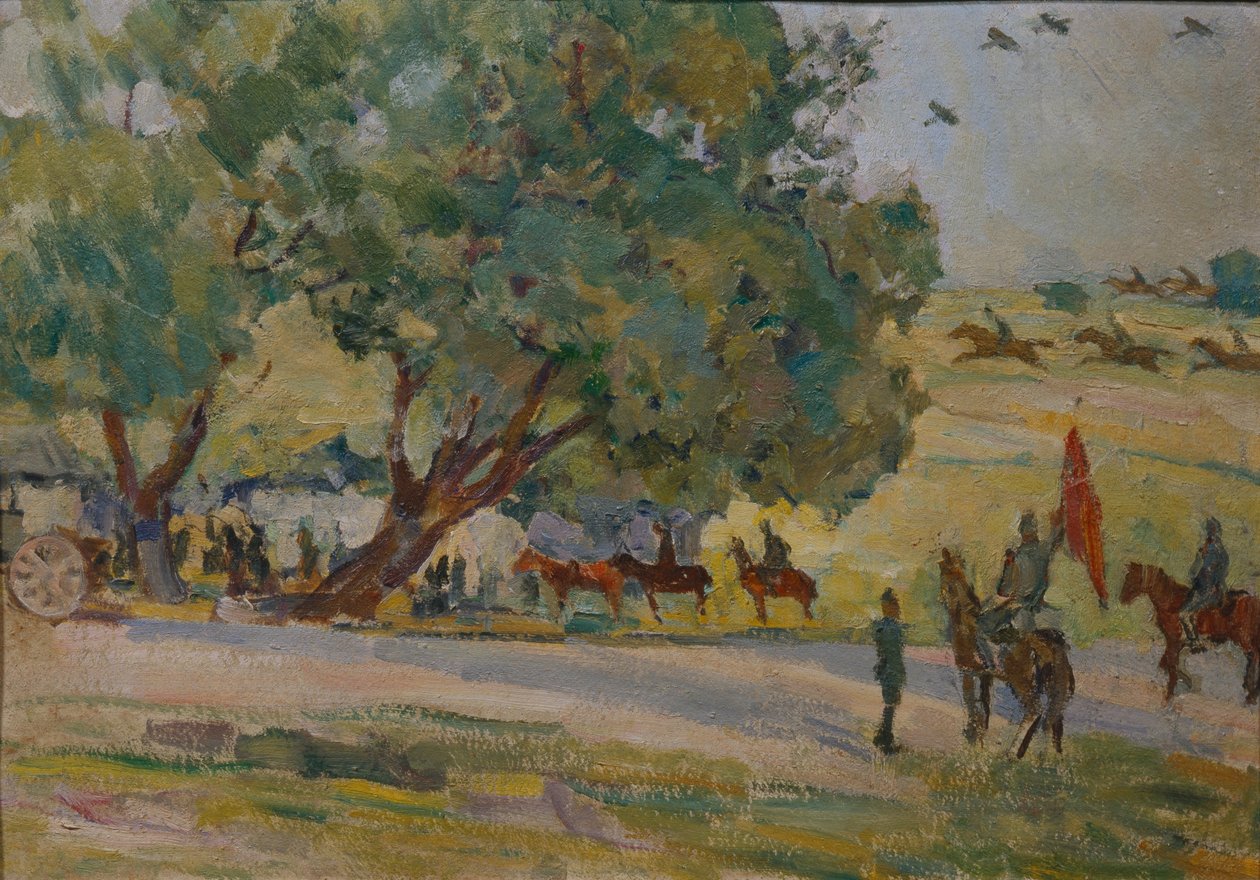 Manövrar nära Moskva, 1930-1933 av Nikolai Pavlovich Ulyanov