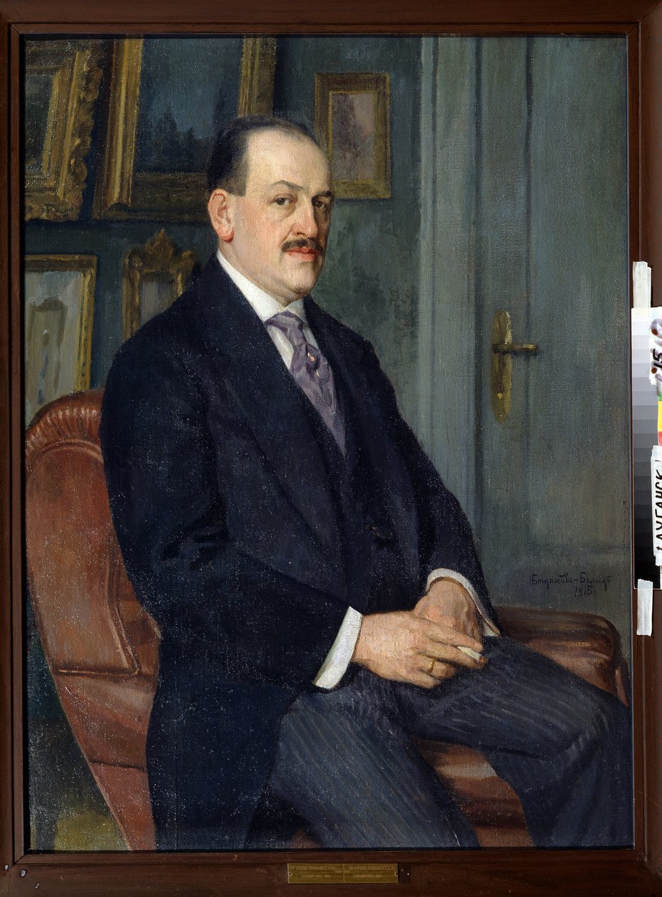 Självporträtt av Nikolai Petrovich Bogdanov Belsky