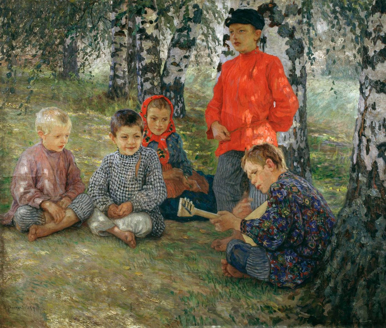 swedish av Nikolai Petrovich Bogdanov Belsky