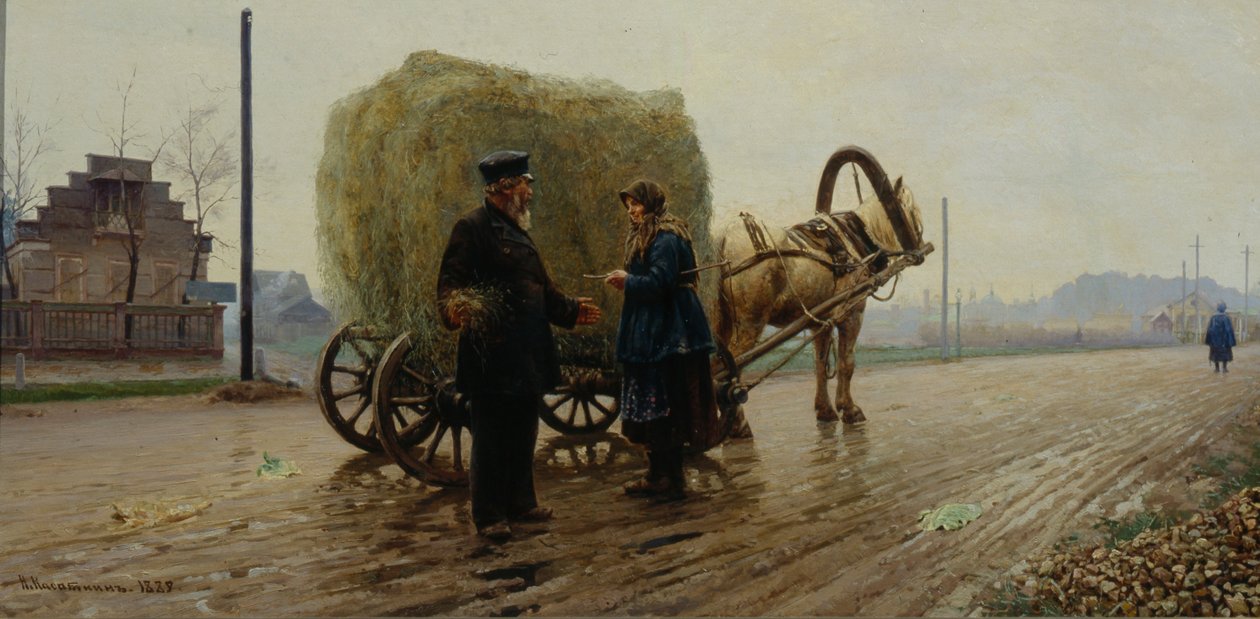 Deal, 1889 av Nikolaj Alekseevich Kasatkin
