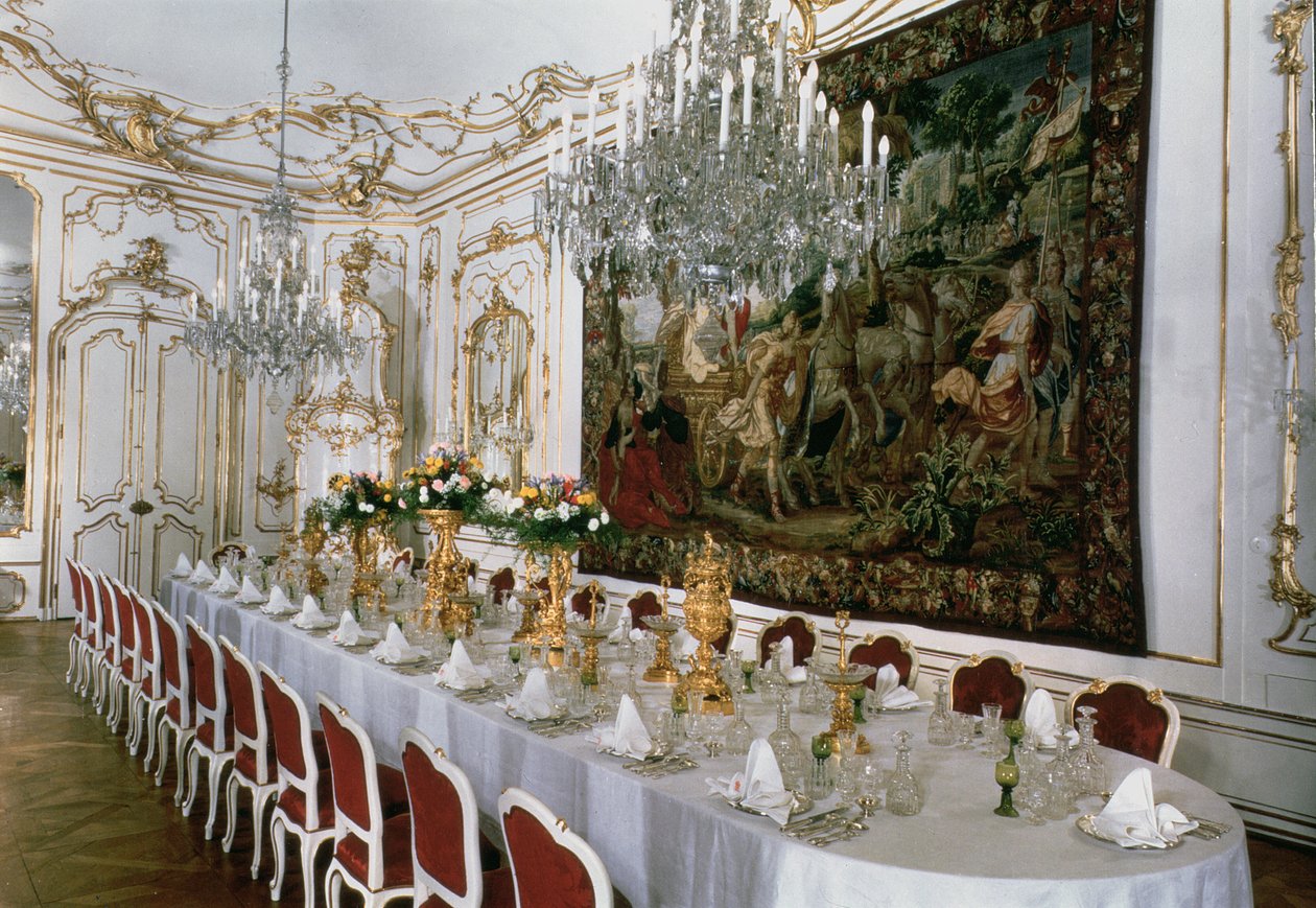 01119 Statens festvåning ritad av Nikolaus Pacassi (1716-90) (foto) av Nikolaus Pacassi