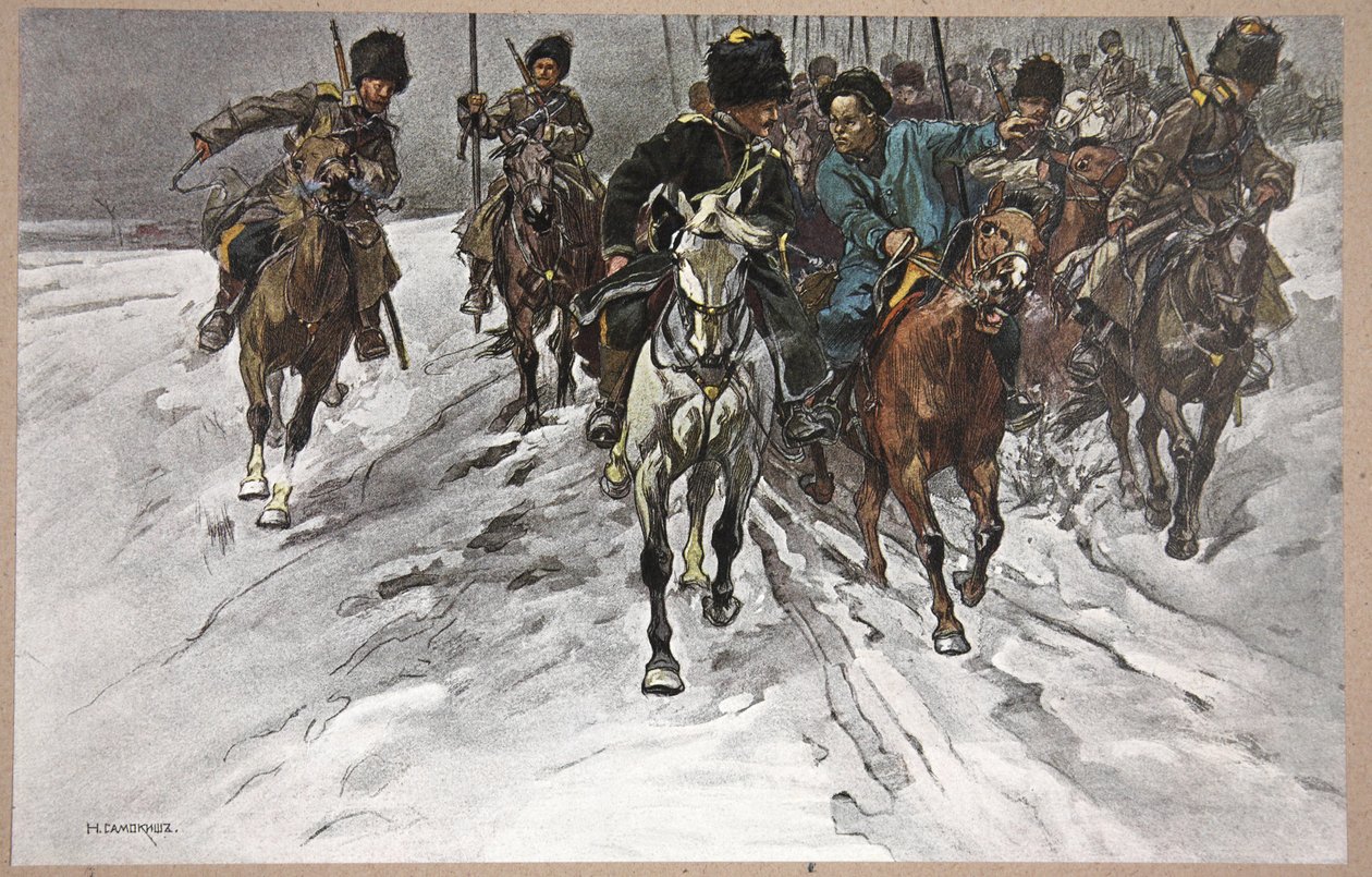 Tour of General Mistchenko, illustration från 