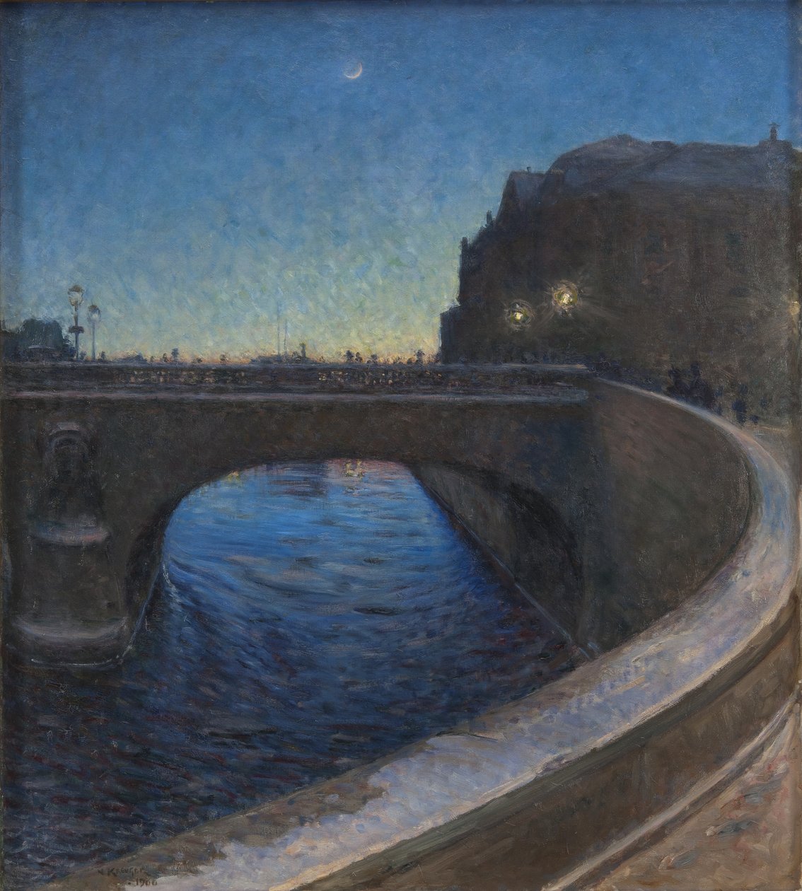 Mars kväll, 1900 av Nils Kreuger