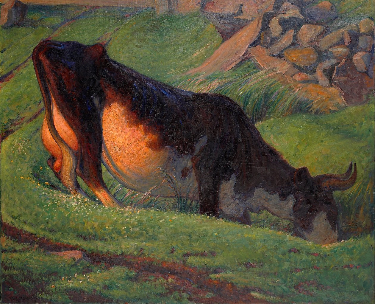 Pasturating cow av Nils Kreuger
