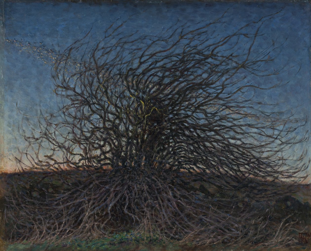 Vårafton, 1896 av Nils Kreuger