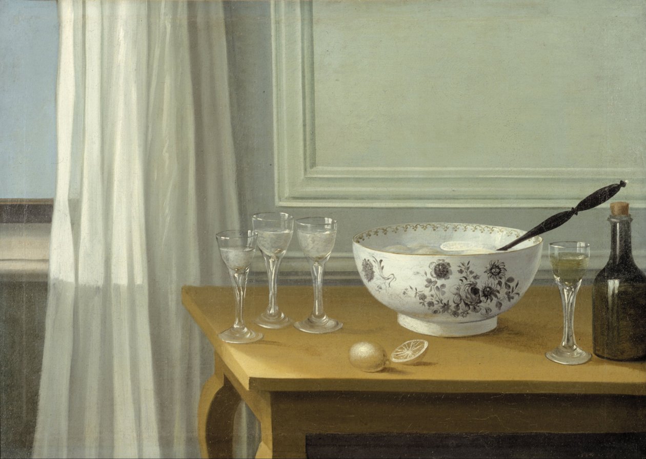 Still Life with a Punch Bowl av Nils Schillmark