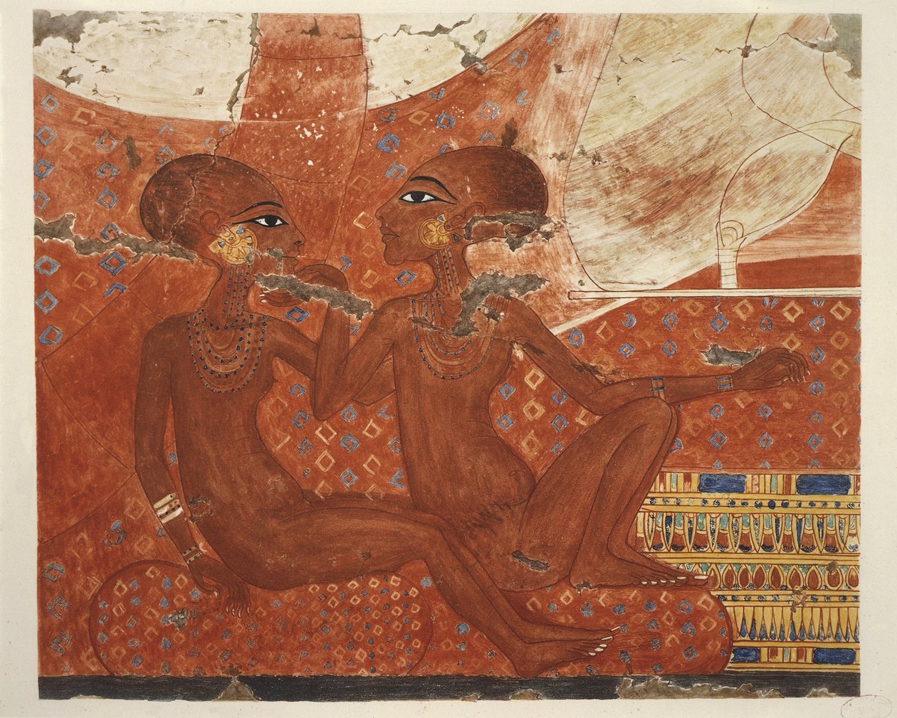 Fornegyptiskt måleri, av Nina M. Davies,1936 av Nina de Garis Davies