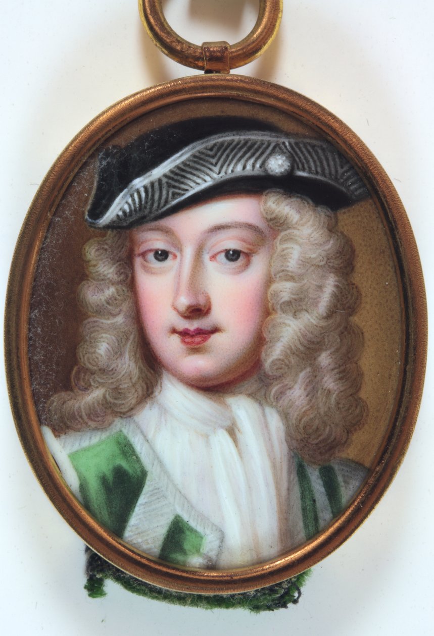 Lady Henrietta Cavendish Holles Harley (emalj på guld) av Noah or Seeman Abraham (fl.1751) (attr.to) Seaman