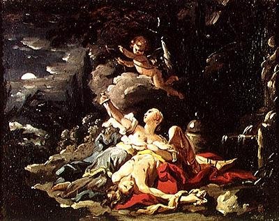 Pyramus och Thisbe av Noel Halle