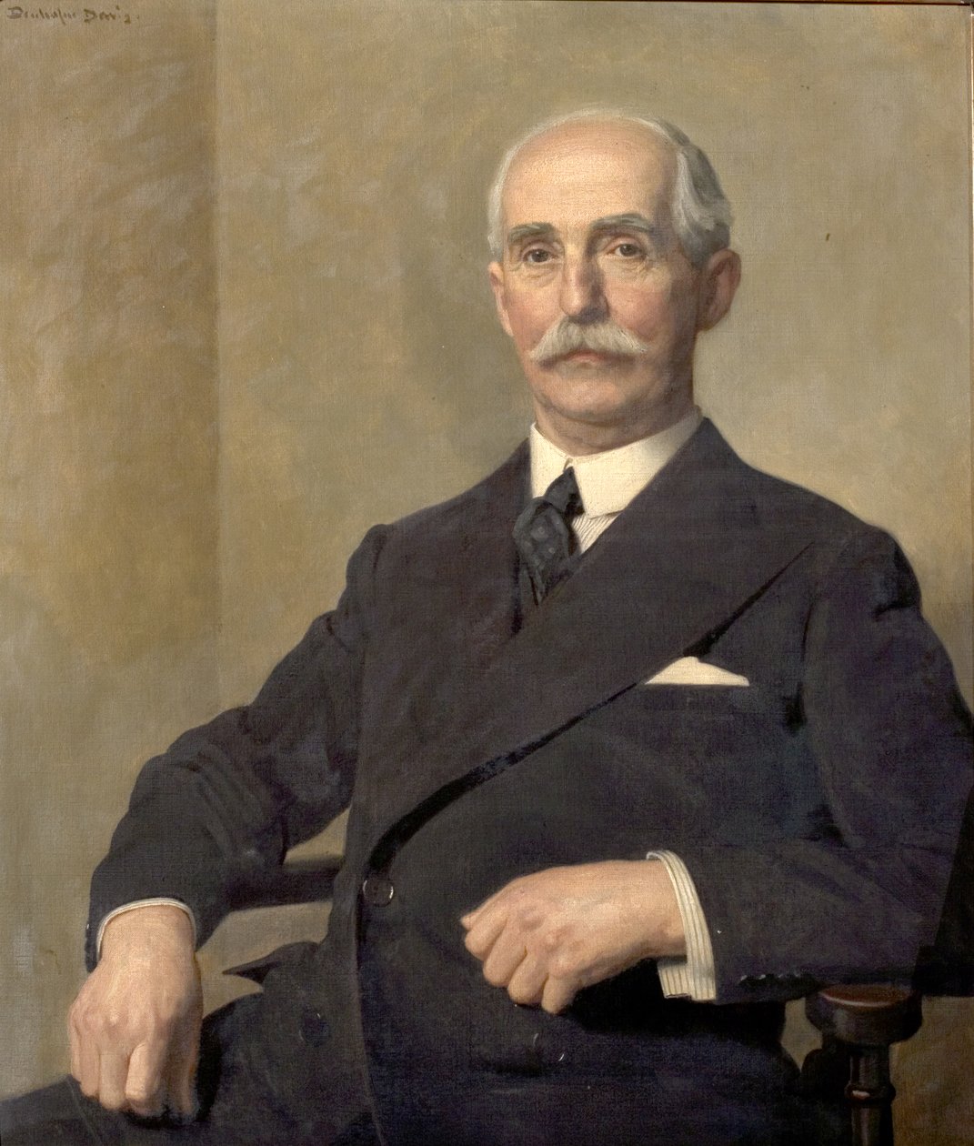 W.A. Spalding (olja på duk) av Noel Denholm Davis