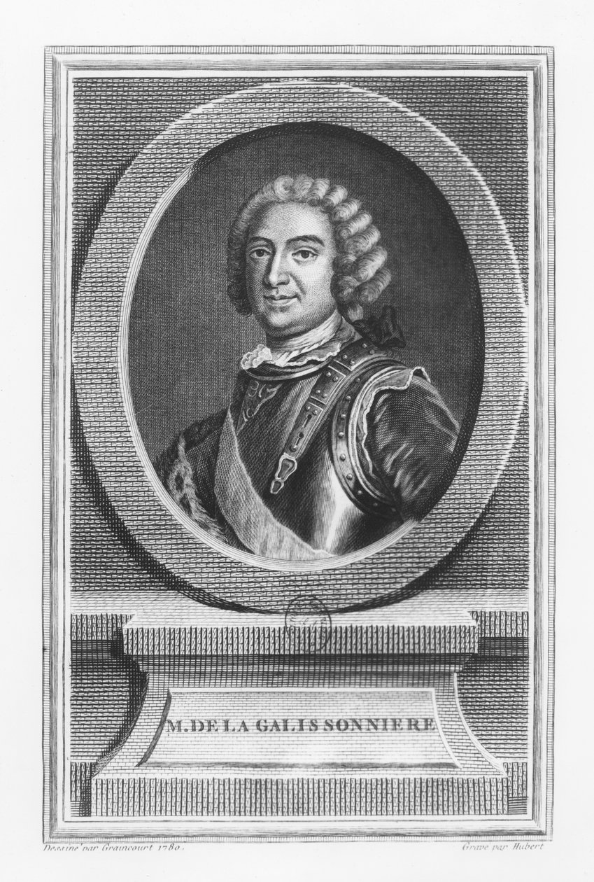 Roland Michel Barrin, markis de la Galissonière av Noel Hubert