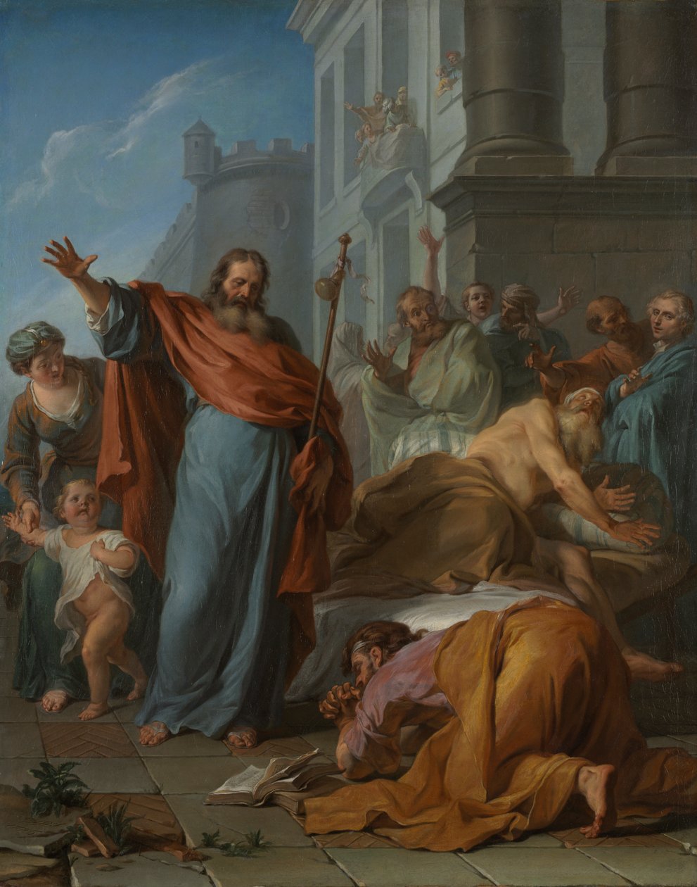 Sankt Jakobs mirakel av Noël Nicolas Coypel