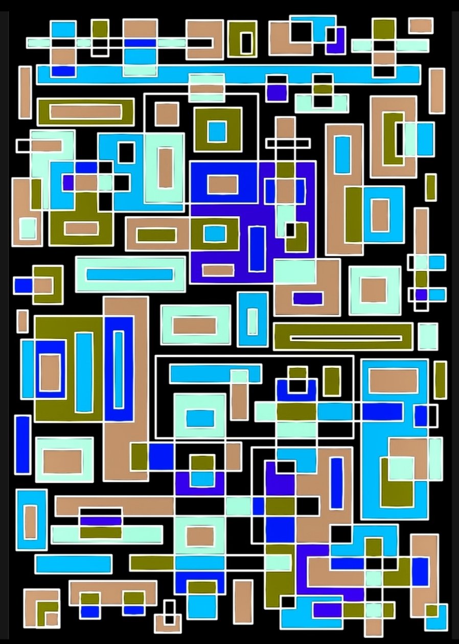 Geometriska former av Nomi Morina