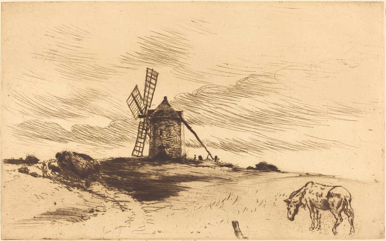 Bruket i Saint Jacut av Norbert Goeneutte