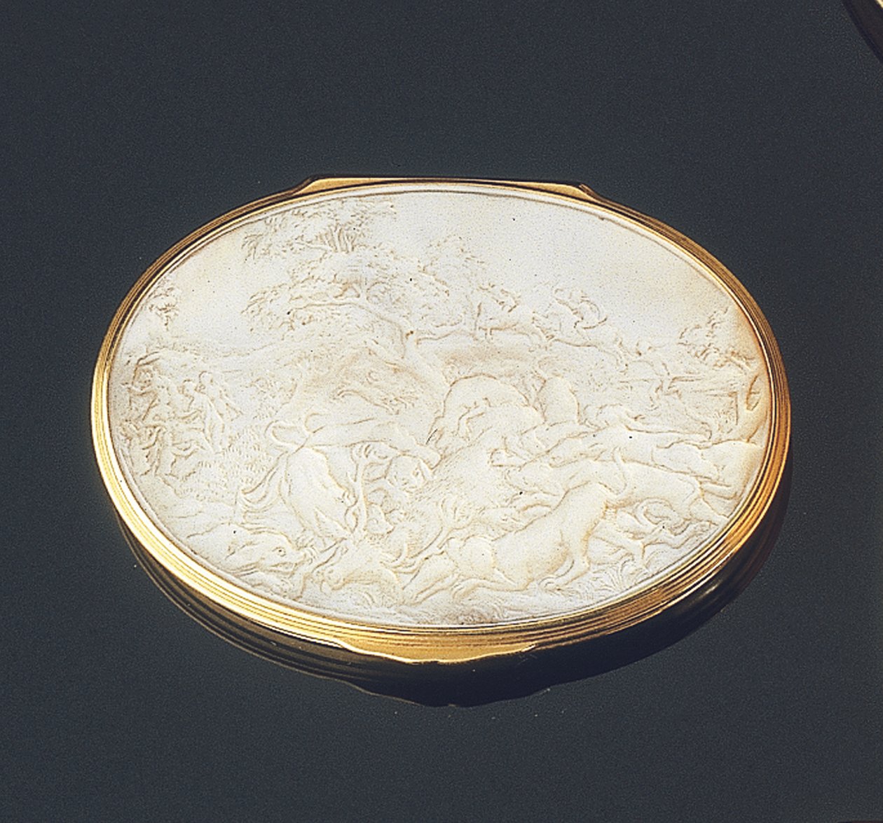 Snusdosa, Amsterdam, 1733 av Norbert Heylbrouck