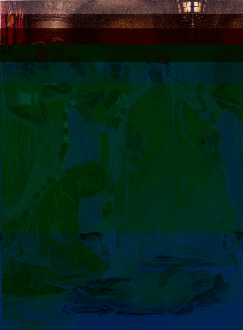 The Princess Sits in Judgement, illustration från "The Children