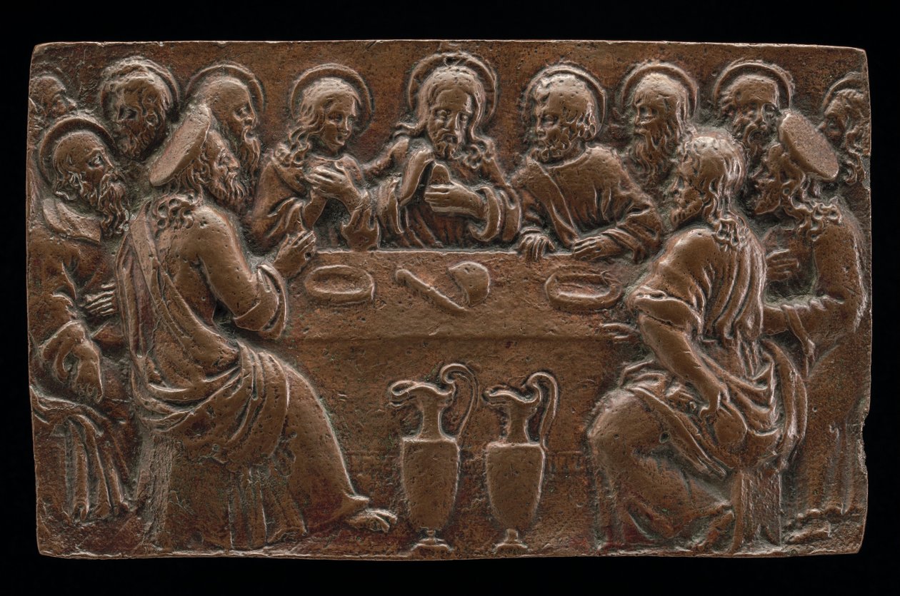 Sista måltiden av North Italian 16th Century