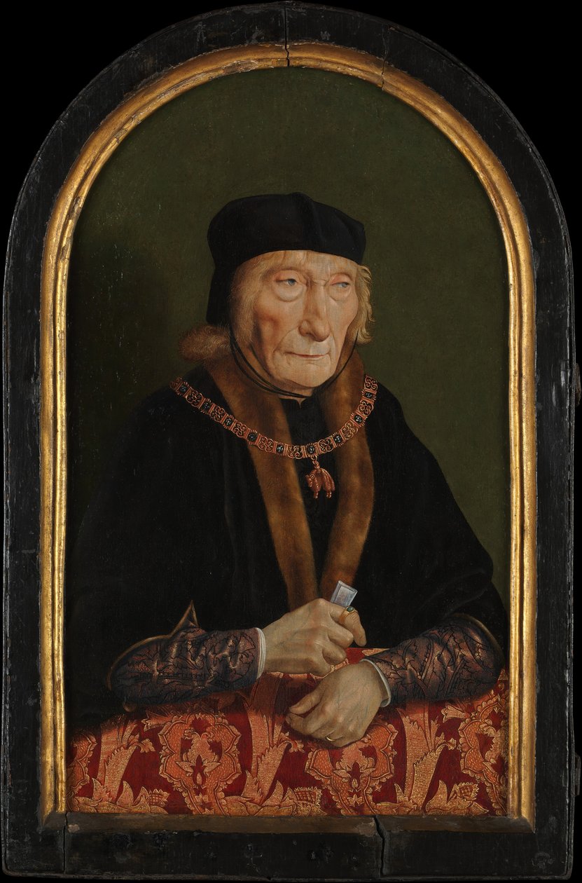 Jan 1438-1516, förste greve av Egmond, grevinna av Egmond Magdalena van..., 1464-1538. av North Netherlandish Painter