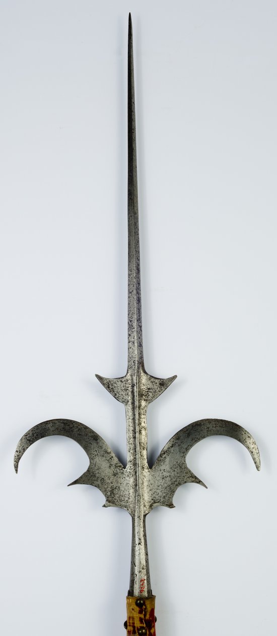 Corsesca, c.1600-20 (stål, mässing och trä med modern sammet) av Northern Italian School