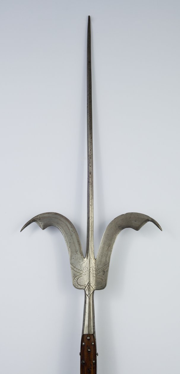 Friuli Spear, c.1600-20 (stål och trä) av Northern Italian School