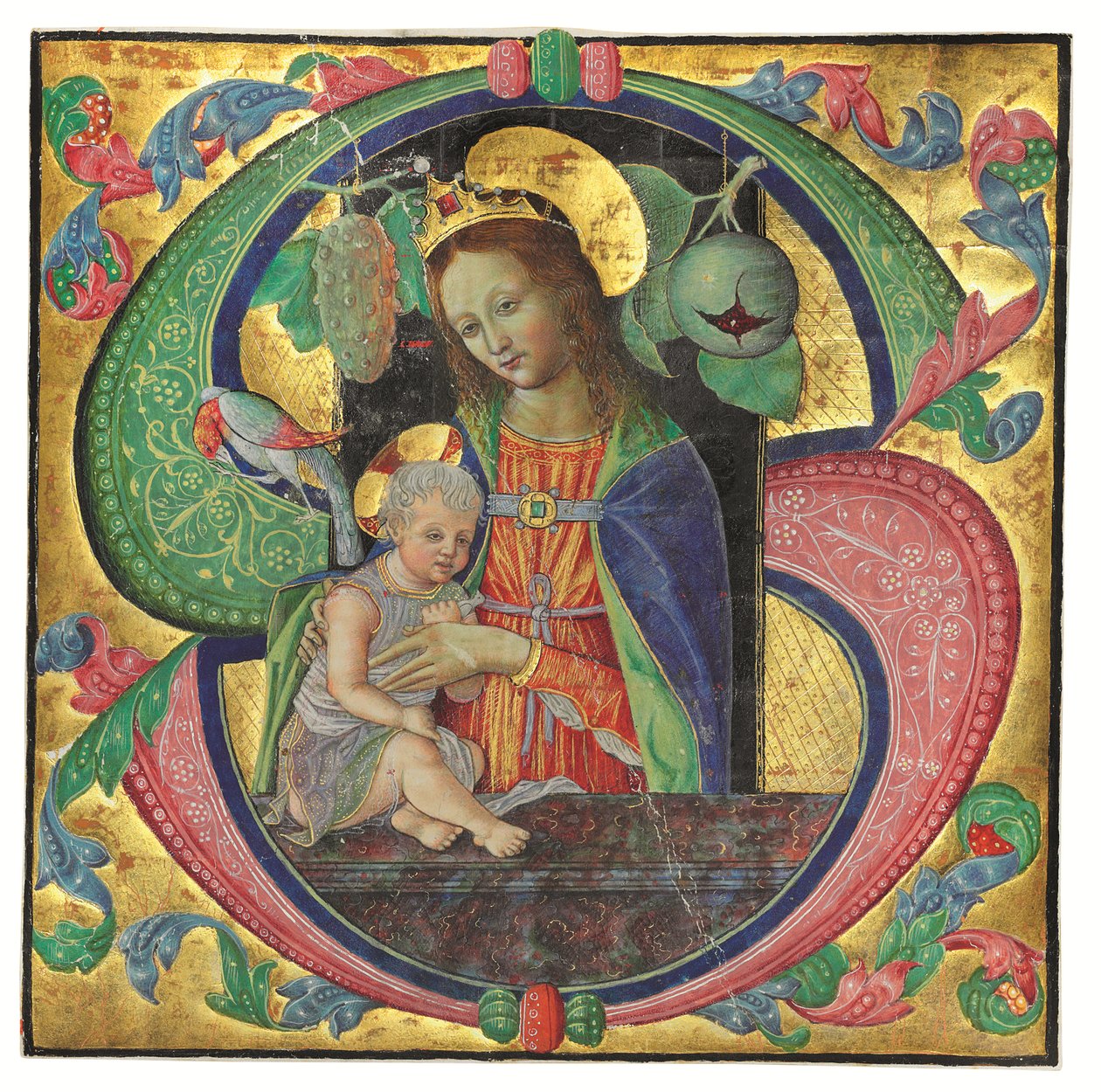 Madonna och barn, troligen Milano, c.1490 av Northern Italian School
