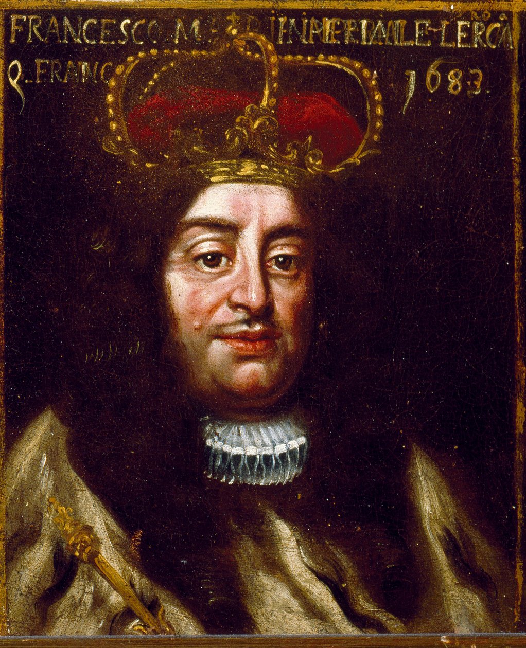 Porträtt av Francesco Maria Imperiale Lercari (olja på duk av Northern Italian School